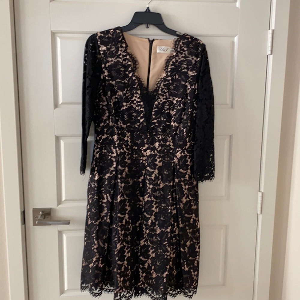 Eliza J Lace dress
